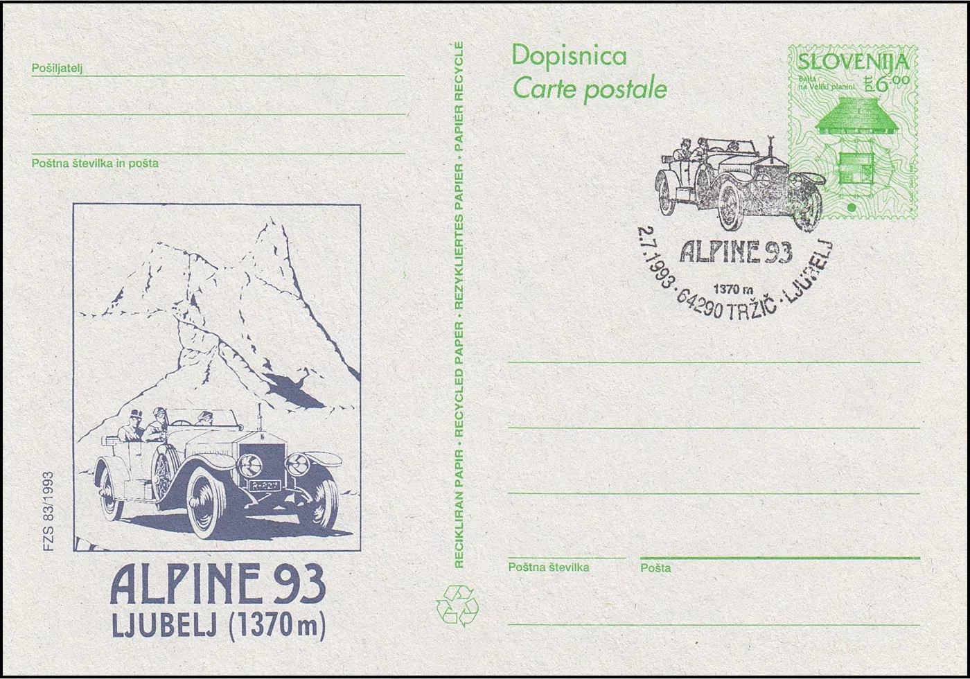 ALPINE 1993 LJUBELJ